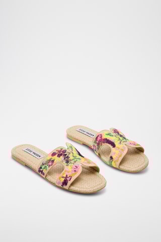 Mules - Beige et rose