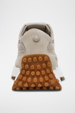 Baskets en nubuck - Taupe