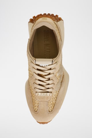 Baskets en nubuck - Beige