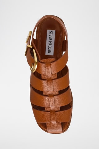 Sandales en cuir - Camel