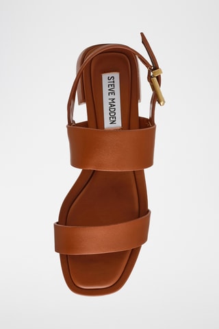 Sandales en cuir - Camel
