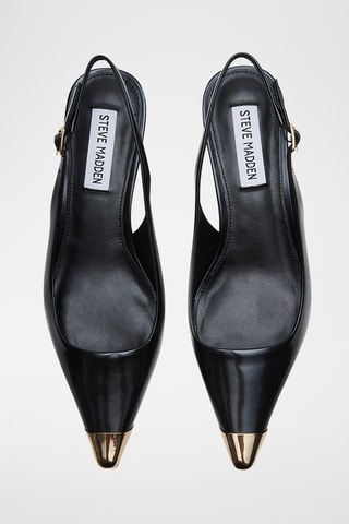 Ballerines en cuir de mouton - Noir