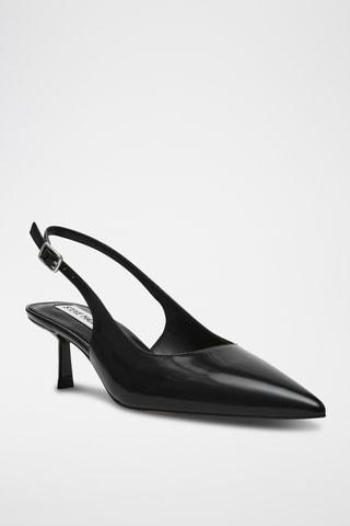 Escarpins en cuir verni - Noir