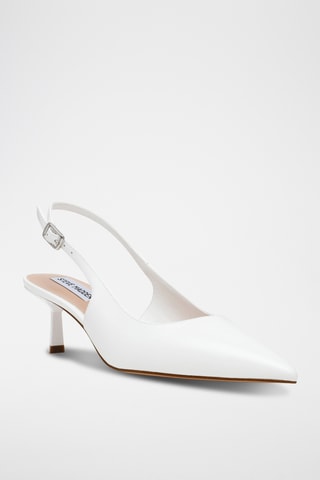 Escarpins en cuir - Blanc