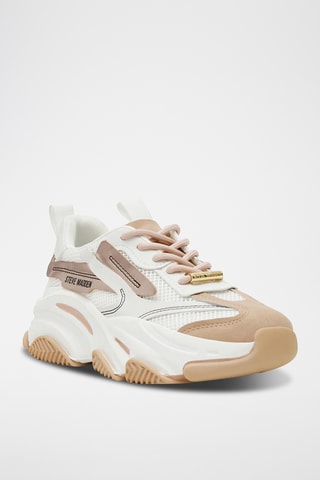 Baskets plateformes - Doré rose