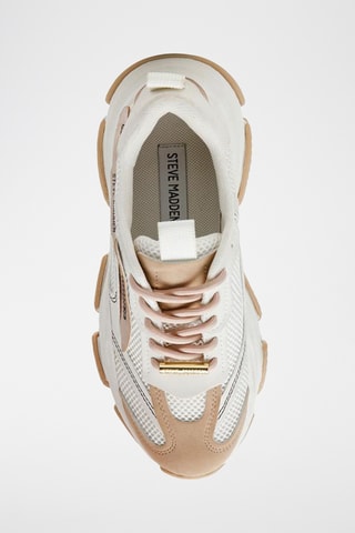 Baskets plateformes - Doré rose