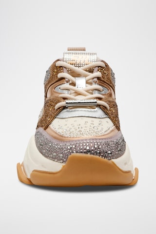 Baskets - Taupe et doré rose