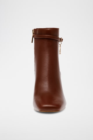 Bottines en cuir - Marron
