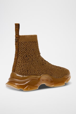 Baskets-chaussettes - Doré