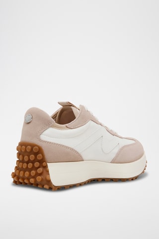 Baskets en cuir - Beige