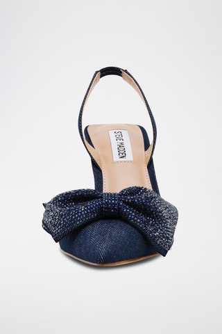 Escarpins en jean - Bleu marine