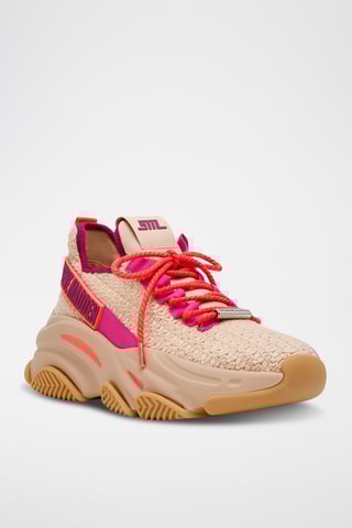 Baskets - Beige et corail