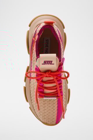 Baskets - Beige et corail