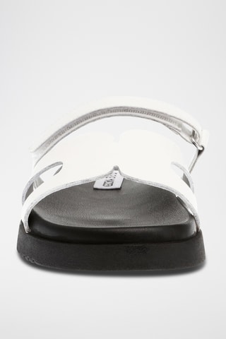 Mules en cuir - Blanc