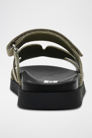 Mules cuir de chèvre - Gris