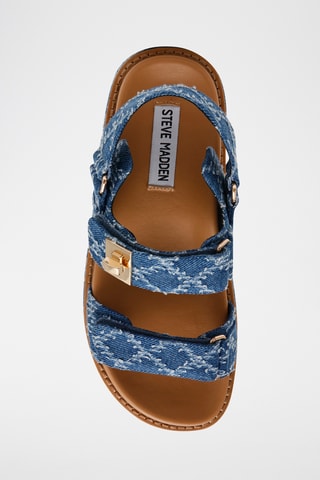 Sandales plateformes - Bleu marine