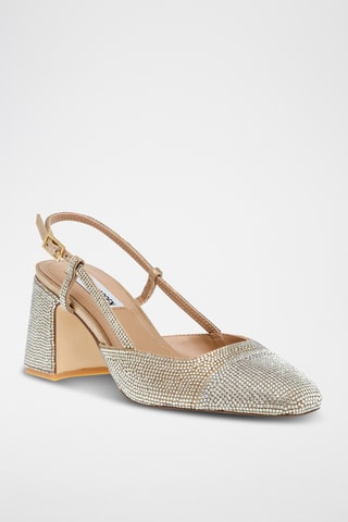 Sandales à talons - Doré