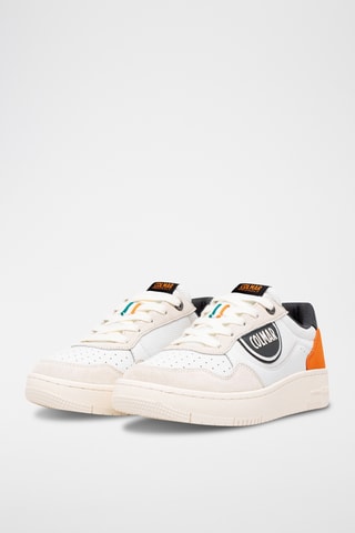 Baskets en nubuck - Blanc