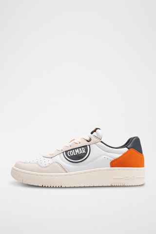 Baskets en nubuck - Blanc