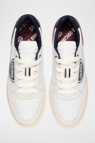 Baskets en nubuck - Blanc