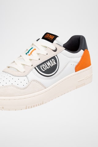 Baskets en nubuck - Blanc