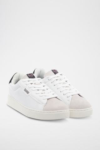 Baskets en nubuck - Blanc