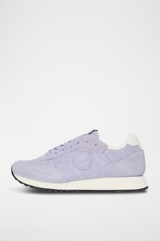Baskets en nubuck - Mauve