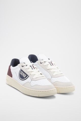 Baskets en nubuck - Blanc