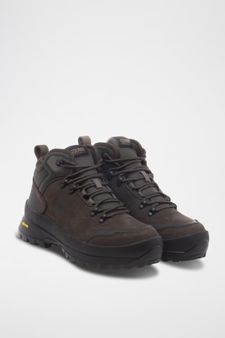 Baskets montantes en nubuck - Marron