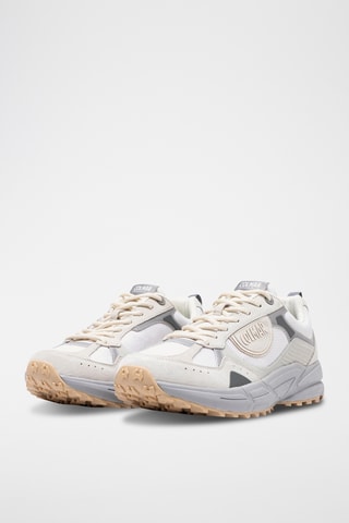 Baskets en nubuck - Blanc