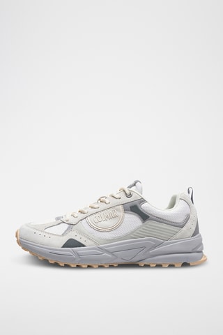 Baskets en nubuck - Blanc