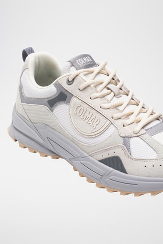 Baskets en nubuck - Blanc