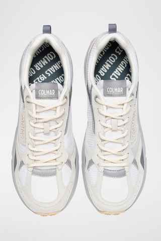 Baskets en nubuck - Blanc