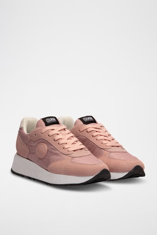 Baskets en nubuck - Rose