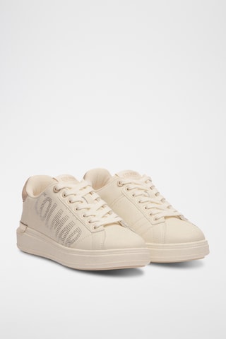 Baskets en nubuck - Beige