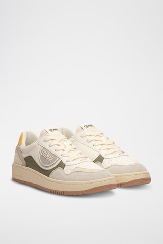 Baskets en nubuck - Blanc