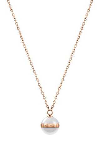Collier Aspiration 
Doré rose et blanc