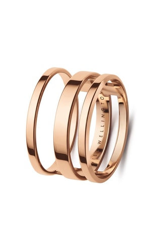 Bague Elan Triad 52 Doré rose