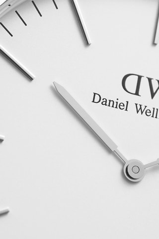 Montre à quartz en tissu nato et plaqué or rose Classic Canterbury