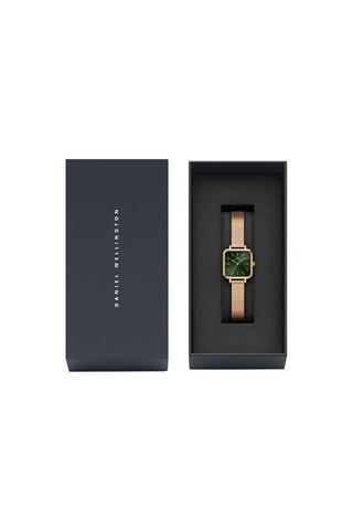 NC COLORIS
Montre à quartz en acier Quadro Studio - 22 x 22 mm - Doré et vert