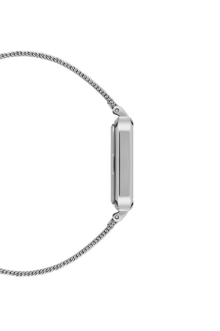 Montre à quartz en acier Quadro 20 x 26 mm - Argenté