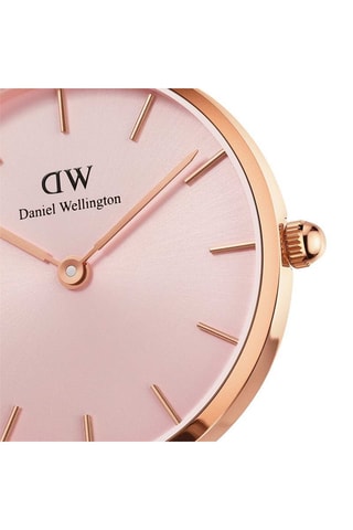 Montre en acier Melrose 28 mm - Doré rose et rose