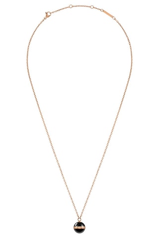 Collier Aspiration 
Doré rose et noir