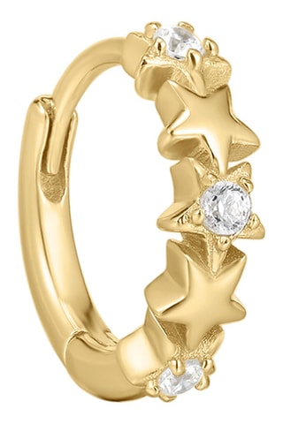 Argola de cartilagem Prata folheada a ouro amarelo