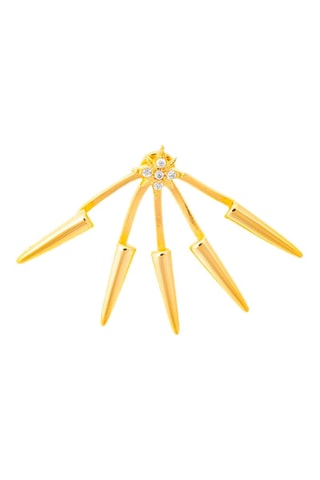 Brinco Prata folheada a ouro amarelo