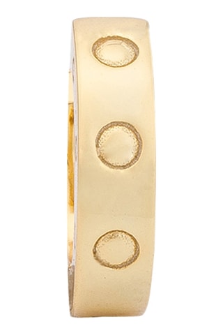 Earcuff Prata banhada a ouro amarelo