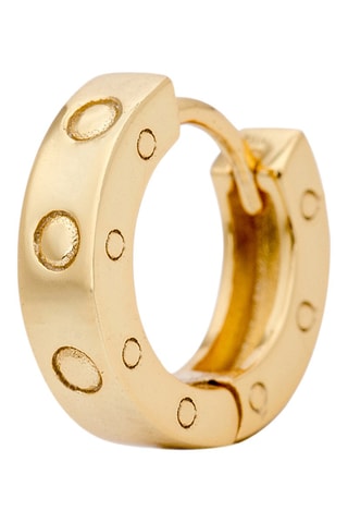 Earcuff Prata banhada a ouro amarelo