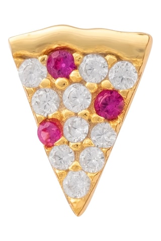 Brincos Prata folheada a ouro amarelo