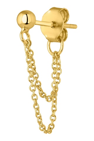 Brincos Helmi 
Prata banhada a ouro amarelo