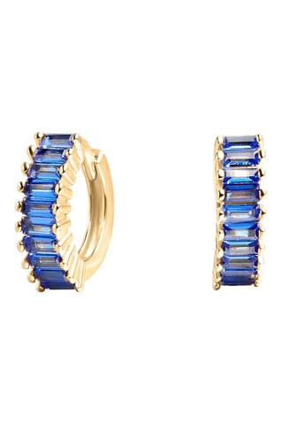 Argolas - Prata banhada a ouro amarelo